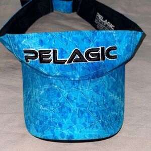 Pelagic Ocean Blue Visor
